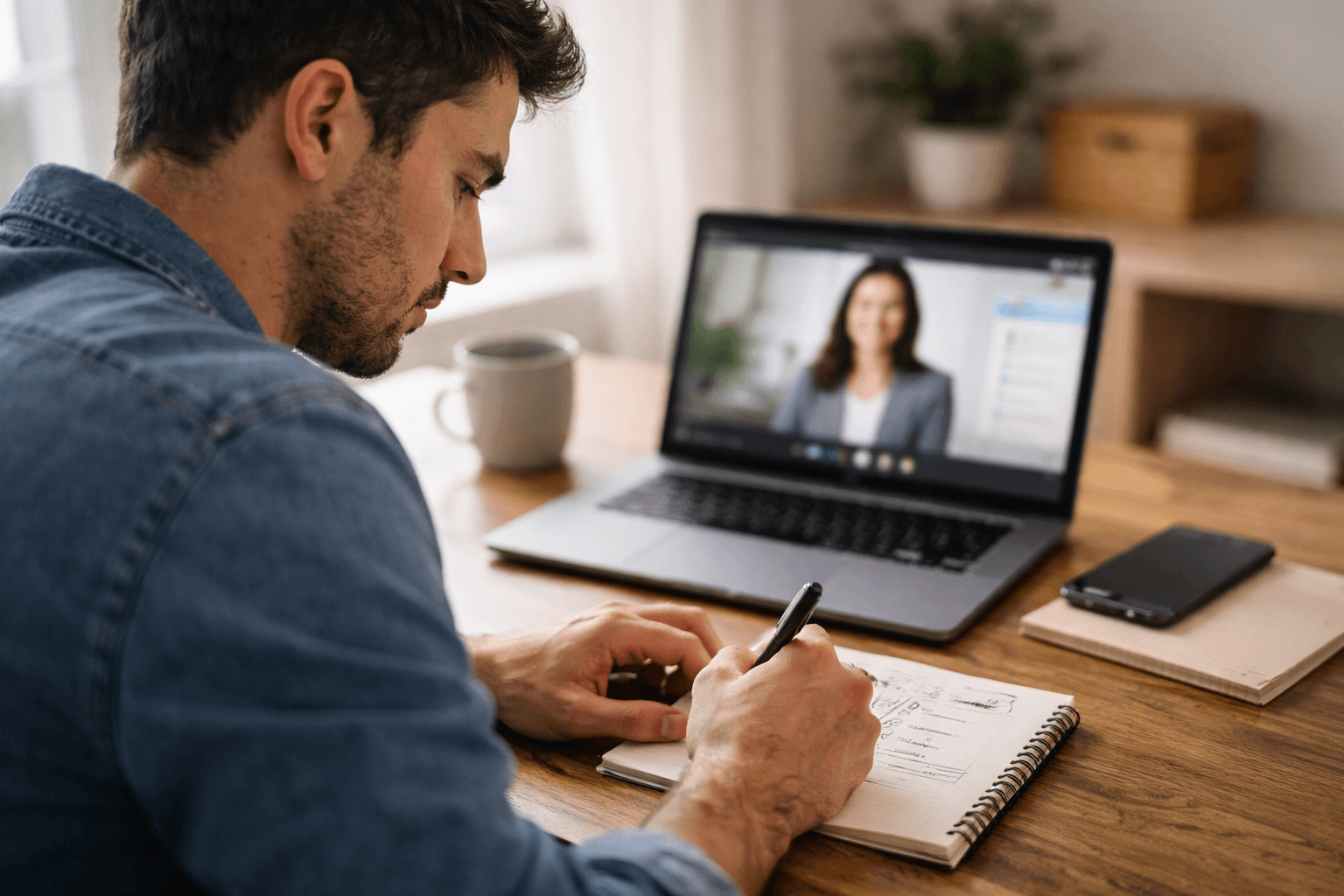 How to Take Notes in a Video Interview