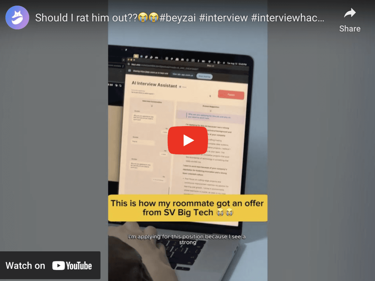 This is how my roommate got an offer from some SV big tech
