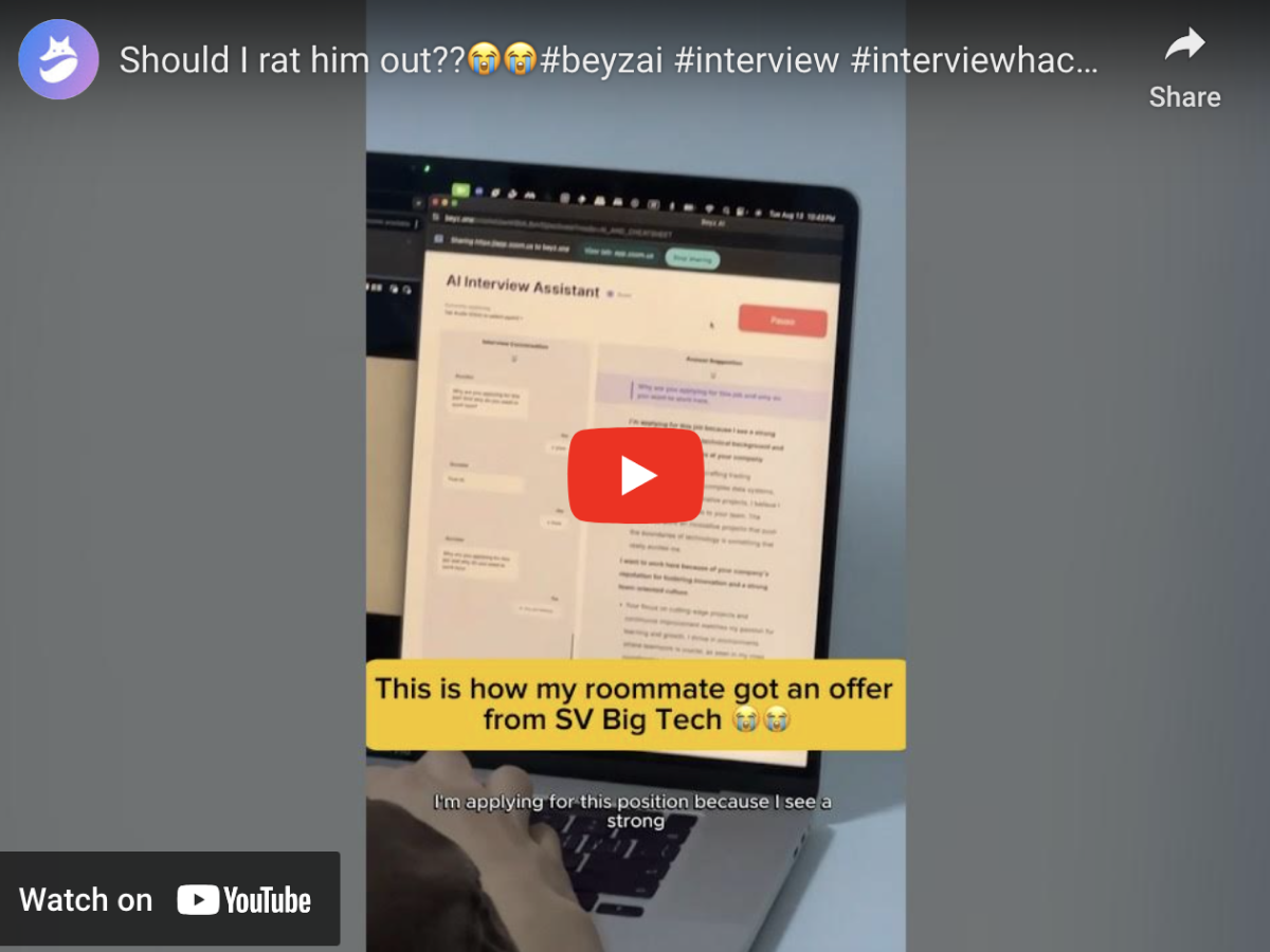 This is how my roommate got an offer from some SV big tech